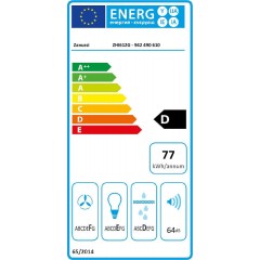 Zanussi ZHI 612G Πτυσσόμενος Απορροφητήρας 60cm Inox Zanussi ZHI 612G Πτυσσόμενος Απορροφητήρας 60cm Inox
